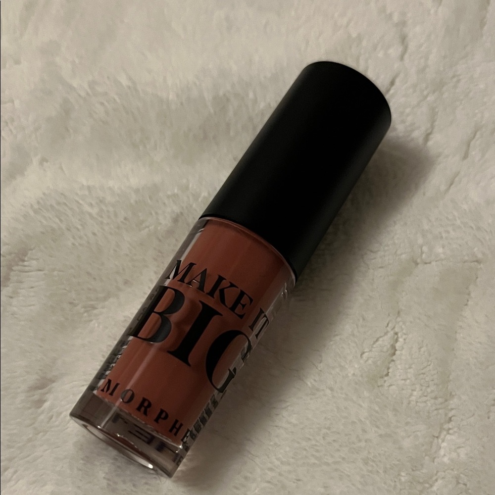 Morphe Make It Big Liquid Lipstick — Warm Terracotta Brown